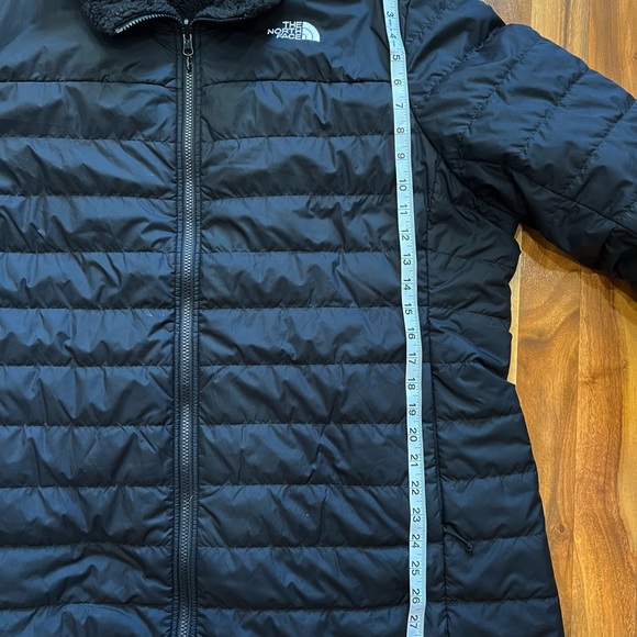 Black NorthFace Insulated Reversible Jacket XXXL - Picture 5 of 5